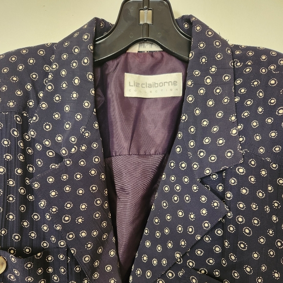 Vintage Liz Claiborne printed Jacket - Picture 2 of 8